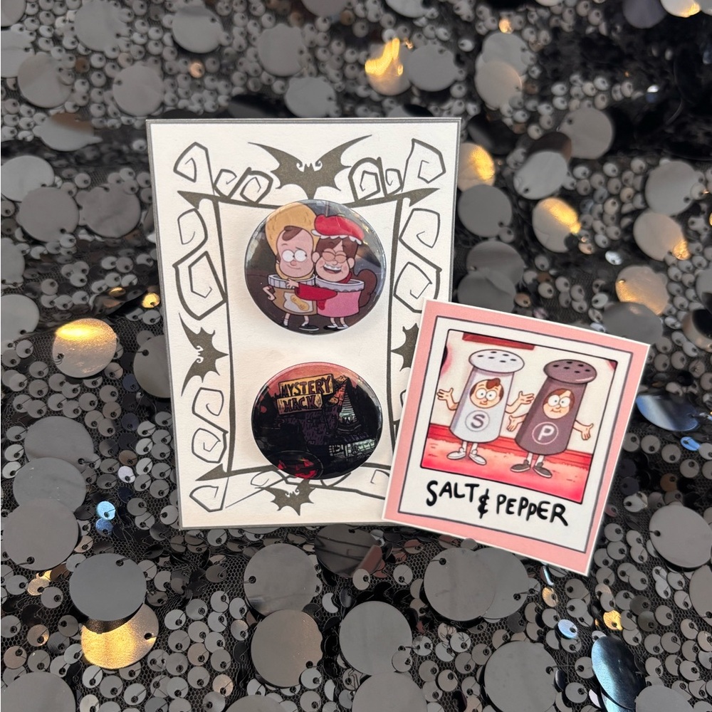 GRAVITY FALLS pin set